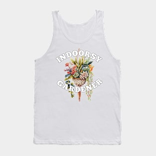 Plant Lover Indoorsy Gardener Nature Trees Flowers Tank Top